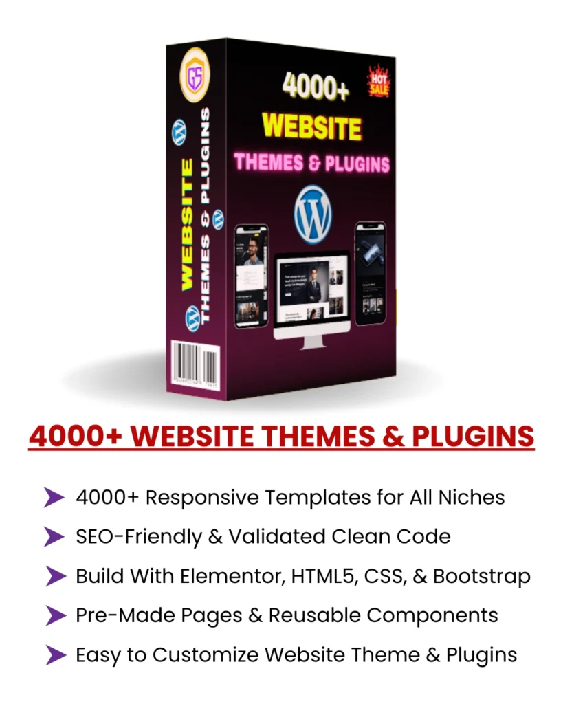 website themes and plugins