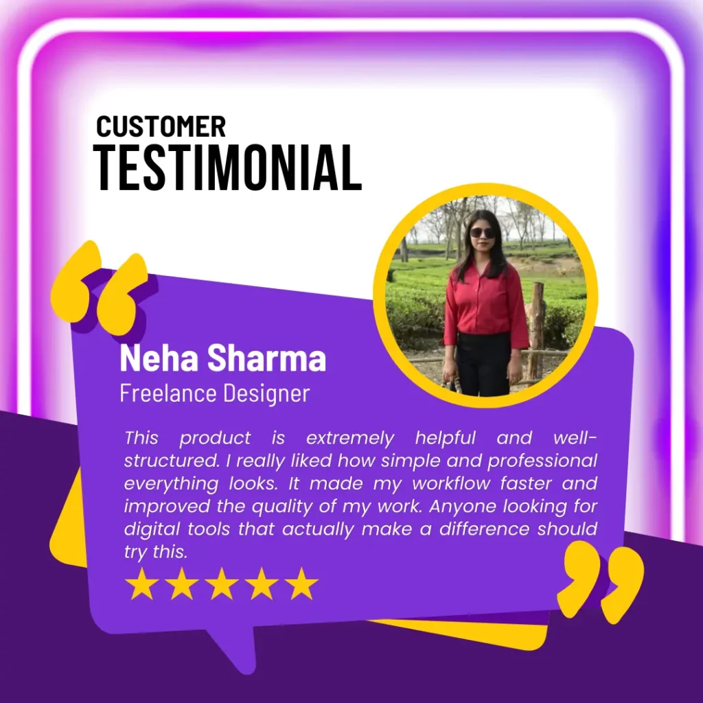 Feedback Digital products