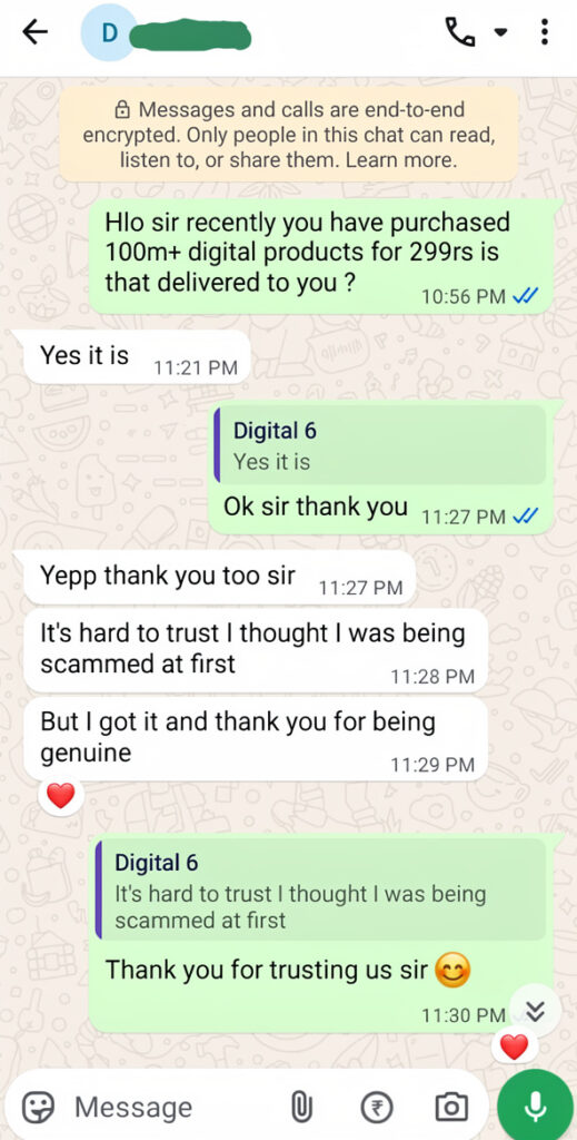 whatsapp testimonials 1